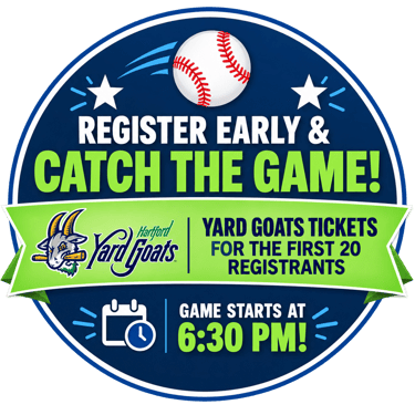 Yard Goats Tickets for the first 20 registrants